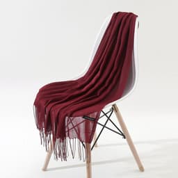 image-LAVENA Imitation Cashmere Scarf Women Solid Color Shawl 70x185cm