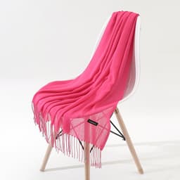 image-LAVENA Imitation Cashmere Scarf Women Solid Color Shawl 70x185cm