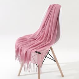 image-LAVENA Imitation Cashmere Scarf Women Solid Color Shawl 70x185cm
