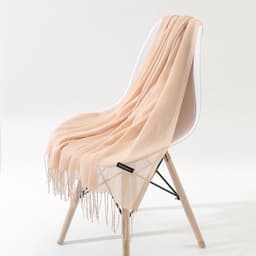 image-LAVENA Imitation Cashmere Scarf Women Solid Color Shawl 70x185cm