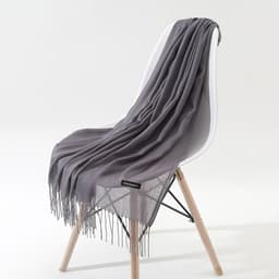 image-LAVENA Imitation Cashmere Scarf Women Solid Color Shawl 70x185cm