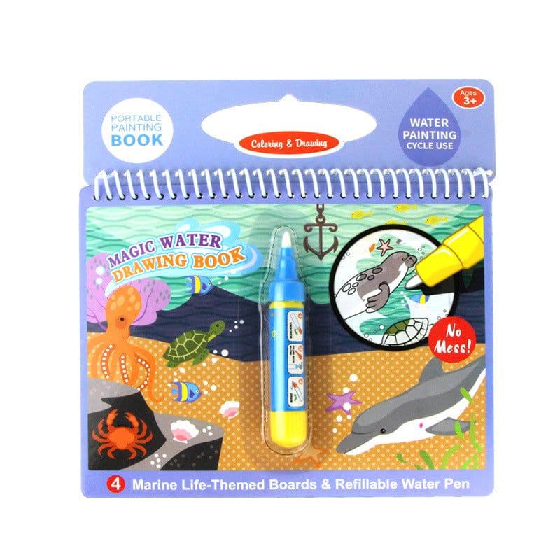 image-Children's Water Reveal Coloring Book for Infants 0-2 Years