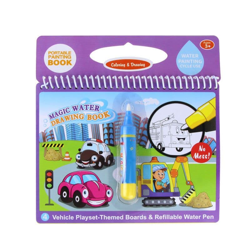 image-Children's Water Reveal Coloring Book for Infants 0-2 Years