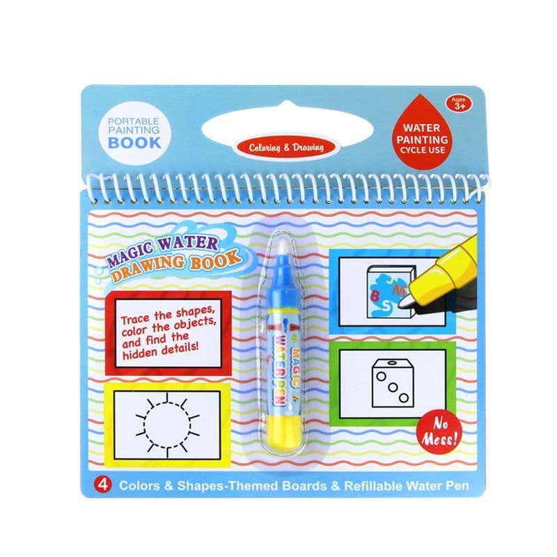image-Children's Water Reveal Coloring Book for Infants 0-2 Years