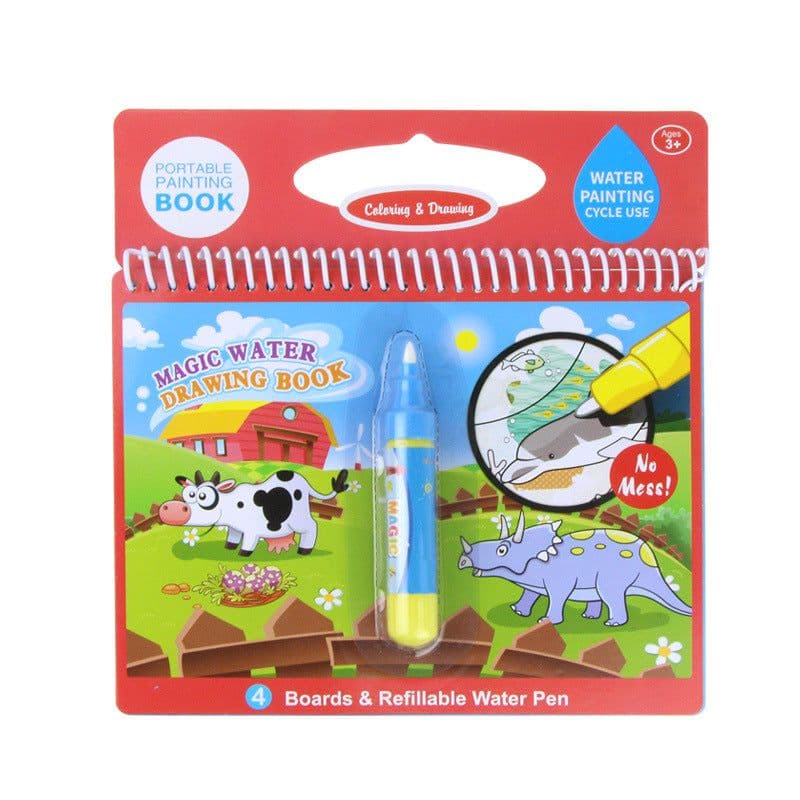 image-Children's Water Reveal Coloring Book for Infants 0-2 Years