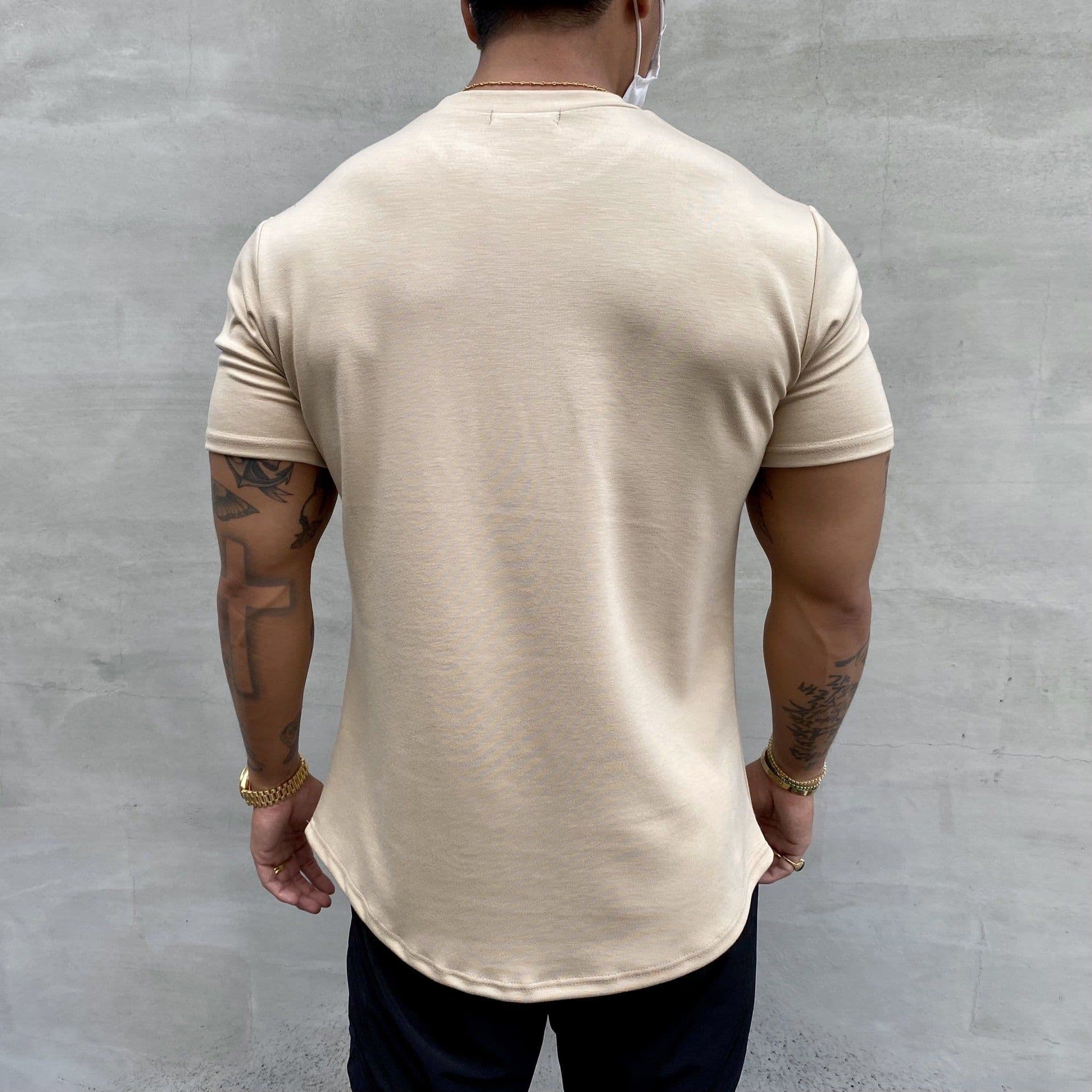 image-Muscle Tide Men's Slim Fit Cotton Training T-Shirt