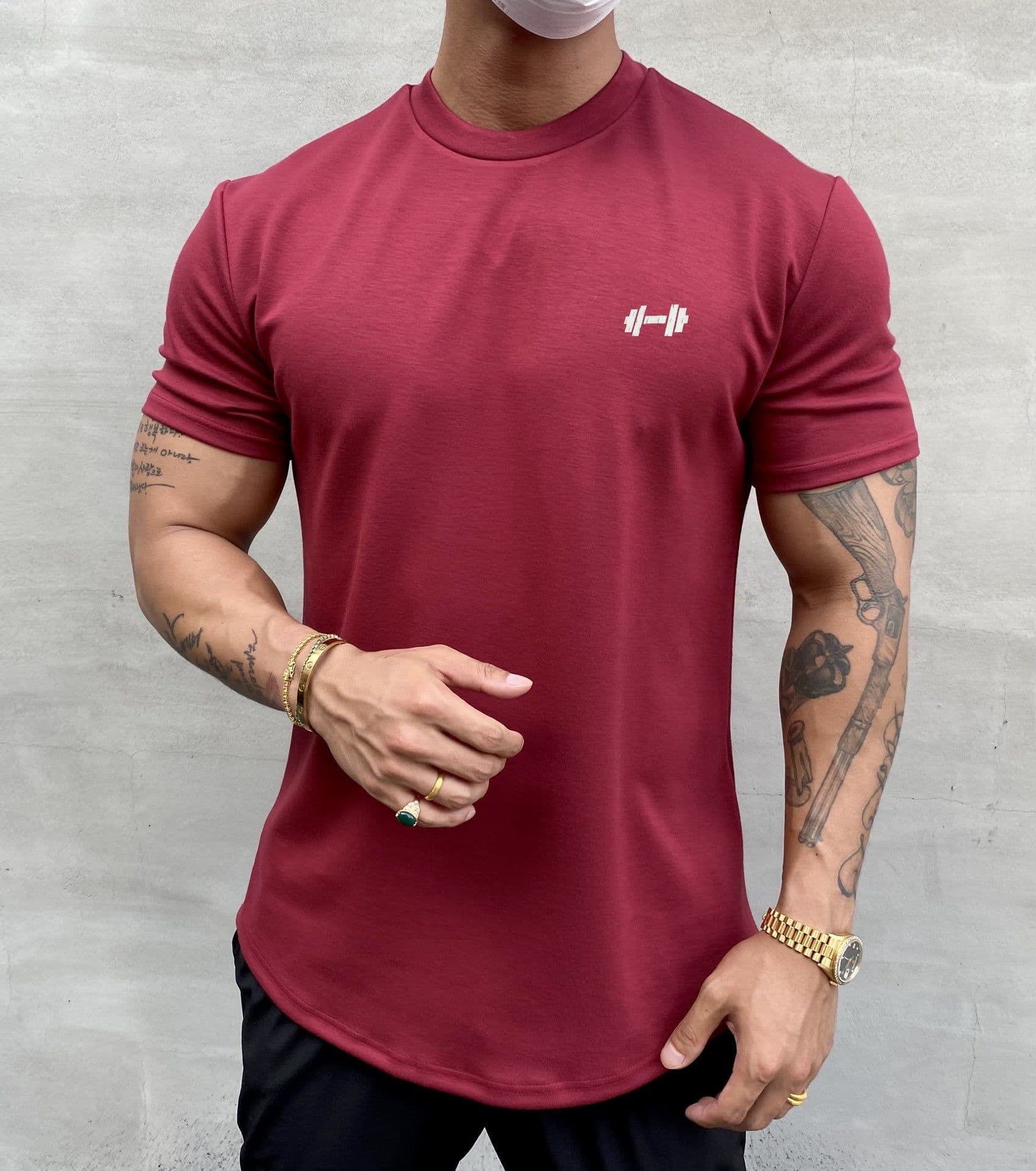 image-Muscle Tide Men's Slim Fit Cotton Training T-Shirt