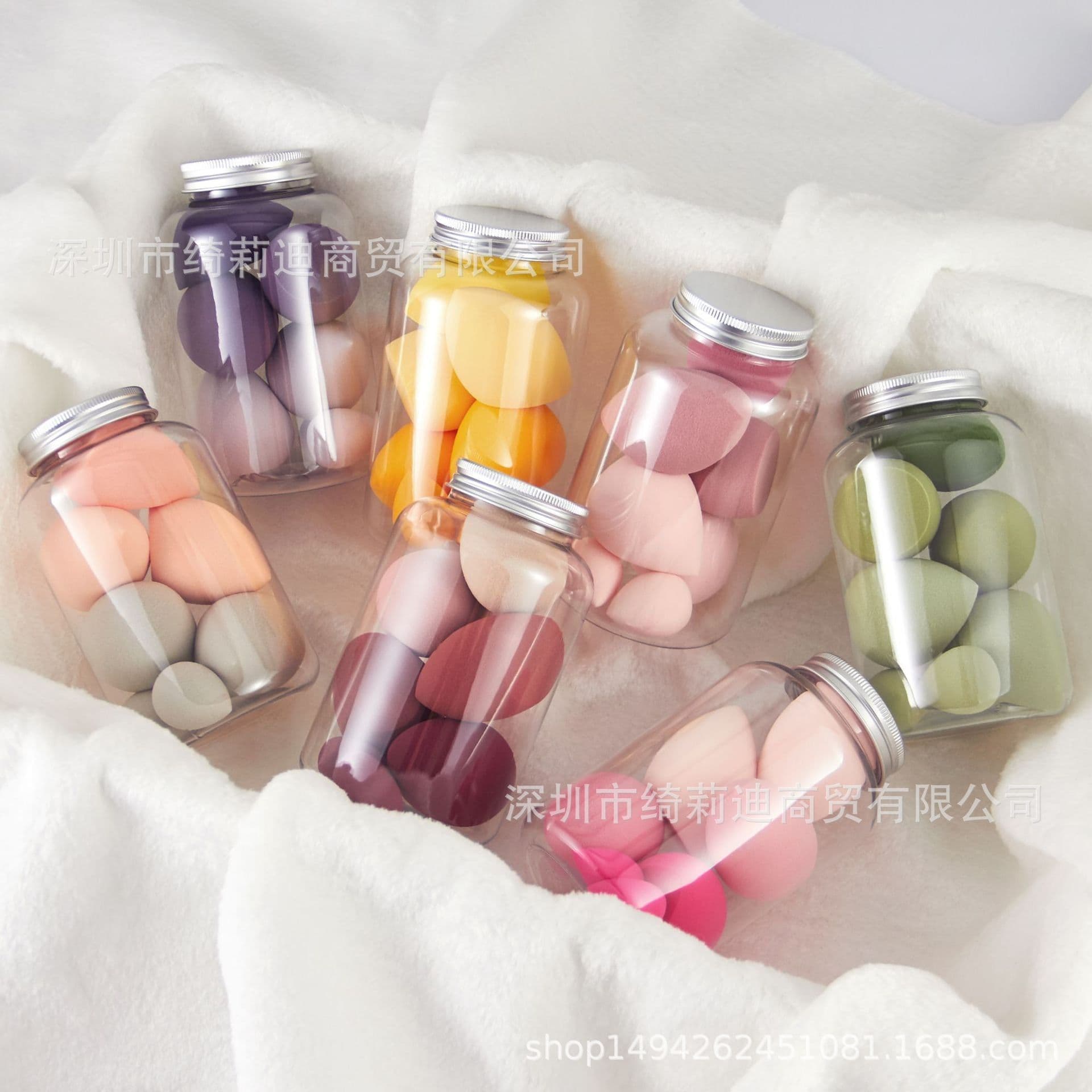 image-Cherry Darling Makeup Sponge Puff 7 Pack Heart of the Sea