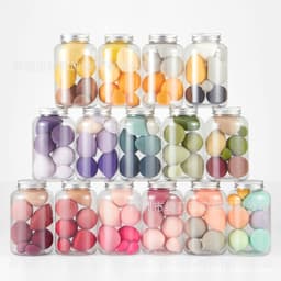 image-Cherry Darling Makeup Sponge Puff 7 Pack Heart of the Sea