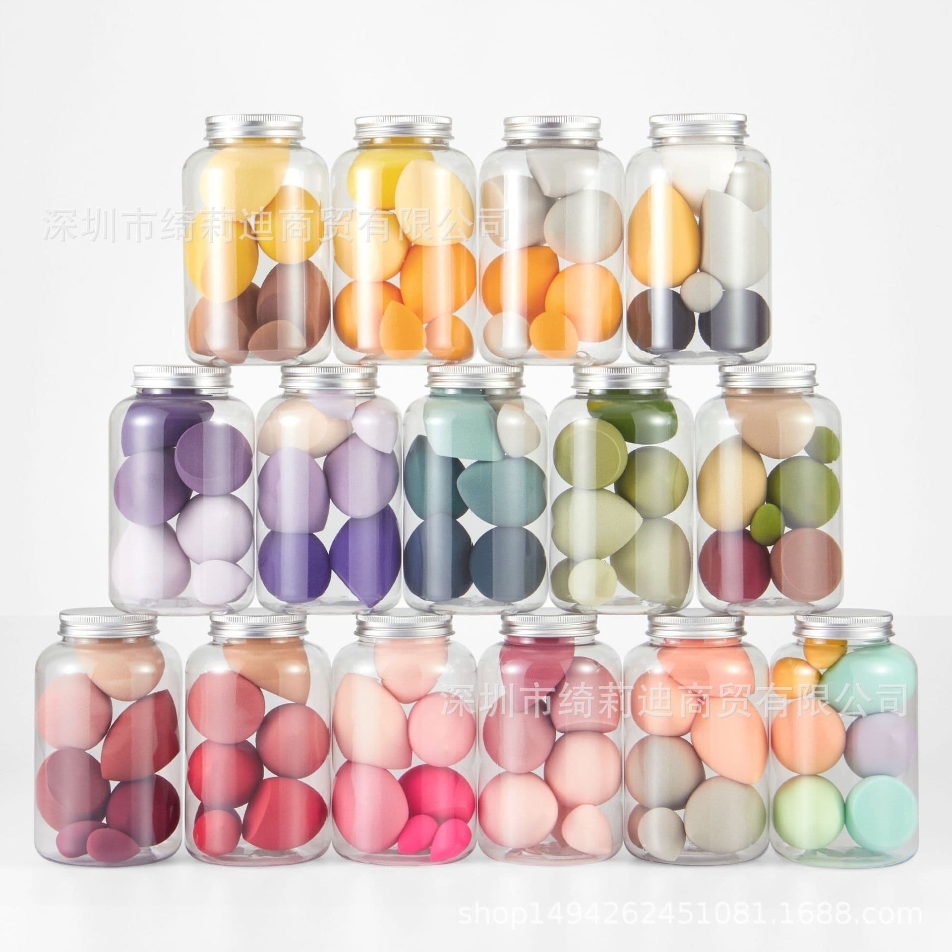 image-Cherry Darling Makeup Sponge Puff 7 Pack Heart of the Sea
