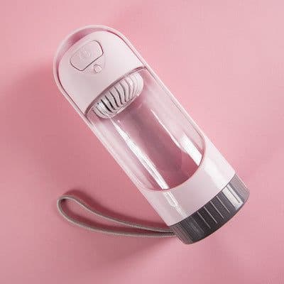 image-Dog Water Bottle Portable Pet Drinking Fountain Outdoor Travel Cup