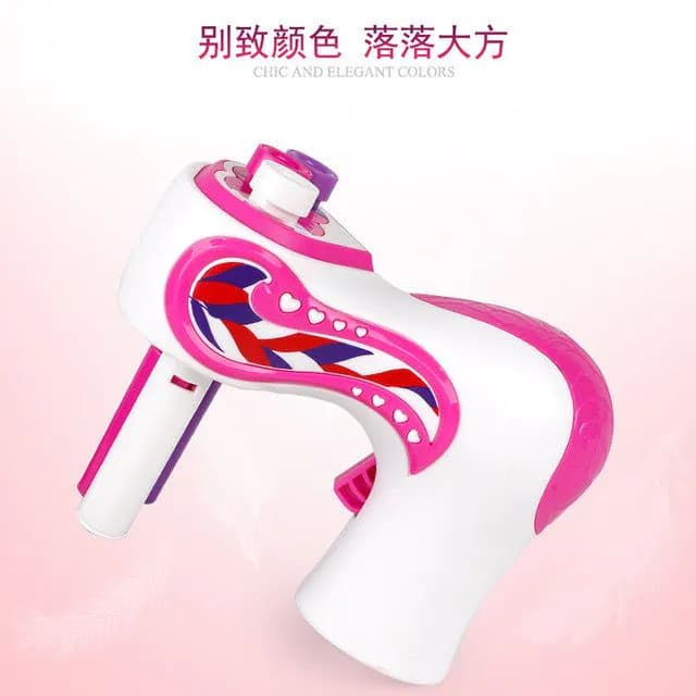 image-Electric Hair Braiding Machine Toy for Girls Ages 4-6
