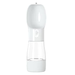 image-Portable Pet Water Food Cup 300ml Multi-Functional Dispenser