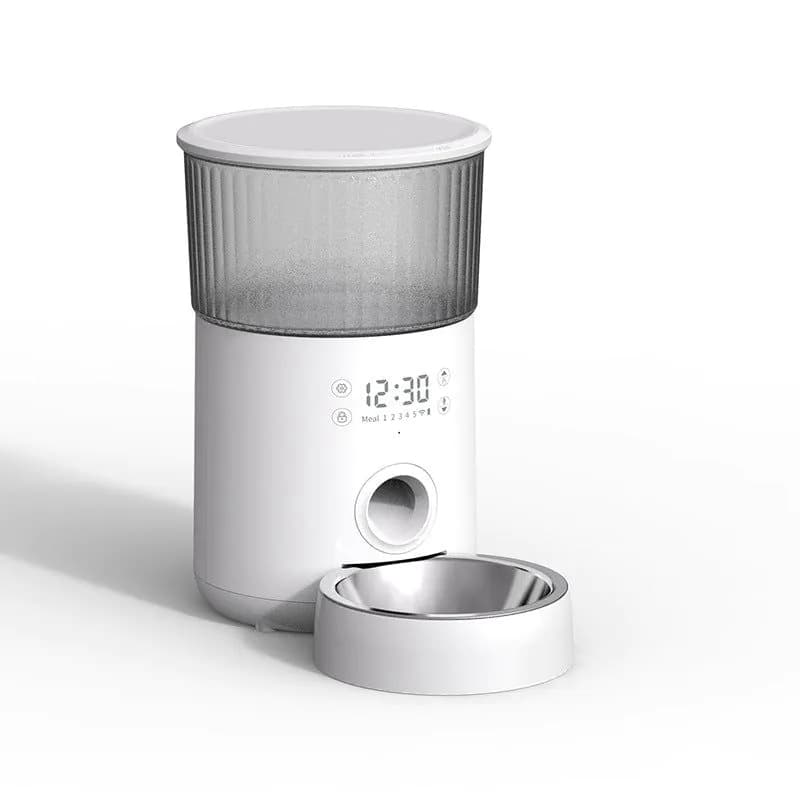 image-4L Smart Pet Feeder Automatic Timed Dog Cat Feeder