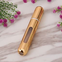 image-8ml Travel Perfume Atomizer Spray Bottle Bottom Fill Aluminum