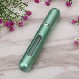 image-8ml Travel Perfume Atomizer Spray Bottle Bottom Fill Aluminum