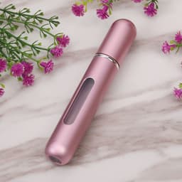 image-8ml Travel Perfume Atomizer Spray Bottle Bottom Fill Aluminum