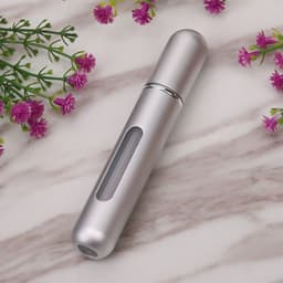 image-8ml Travel Perfume Atomizer Spray Bottle Bottom Fill Aluminum