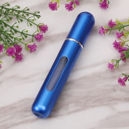 image-8ml Travel Perfume Atomizer Spray Bottle Bottom Fill Aluminum