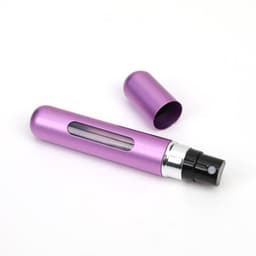 image-8ml Travel Perfume Atomizer Spray Bottle Bottom Fill Aluminum