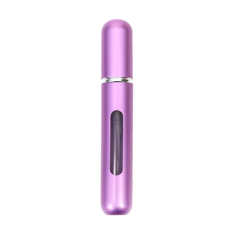 image-8ml Travel Perfume Atomizer Spray Bottle Bottom Fill Aluminum