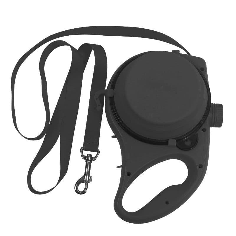 image-3-in-1 Pet Leash with Water Bottle - Portable Dog Walking Rope