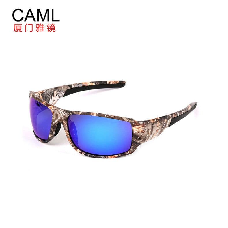 image-Polarized Camouflage Sports Sunglasses - UV400 Fishing Glasses
