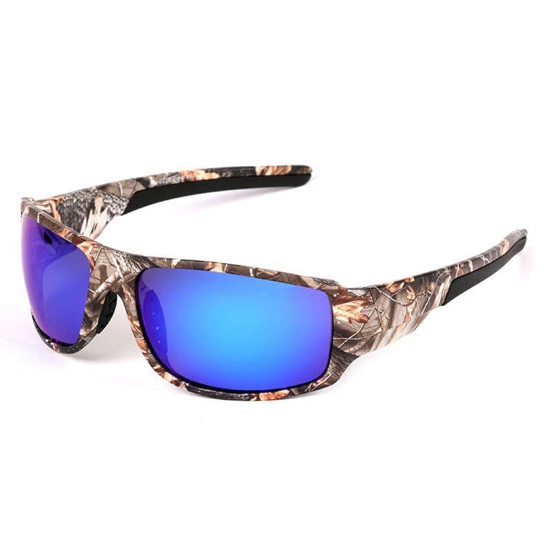 image-Polarized Camouflage Sports Sunglasses - UV400 Fishing Glasses