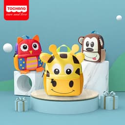 image-Children's Neoprene Cartoon Animal School Backpack - Kindergarten