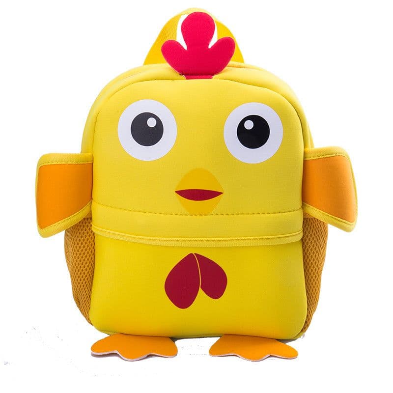 image-Children's Neoprene Cartoon Animal School Backpack - Kindergarten