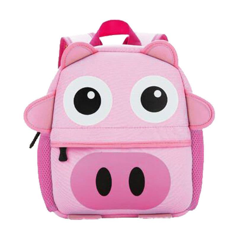 image-Children's Neoprene Cartoon Animal School Backpack - Kindergarten