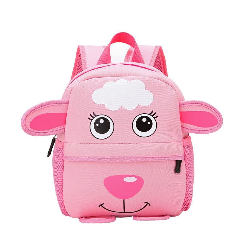 image-Children's Neoprene Cartoon Animal School Backpack - Kindergarten