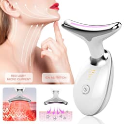 image-OEM Neck Beauty Device Massager with Positive Ions