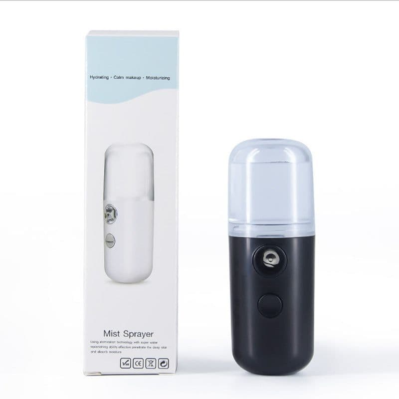 image-Nano Spray Facial Humidifier Portable Rechargeable Face Steamer
