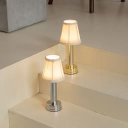 image-LED Wireless Charging Table Lamp European Style Metal Base