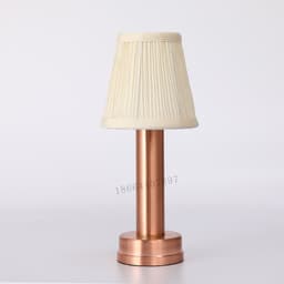 image-LED Wireless Charging Table Lamp European Style Metal Base