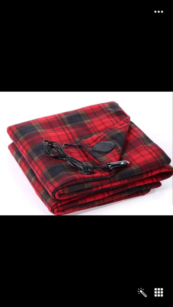 image-Car Electric Blanket 12V Heating Blanket
