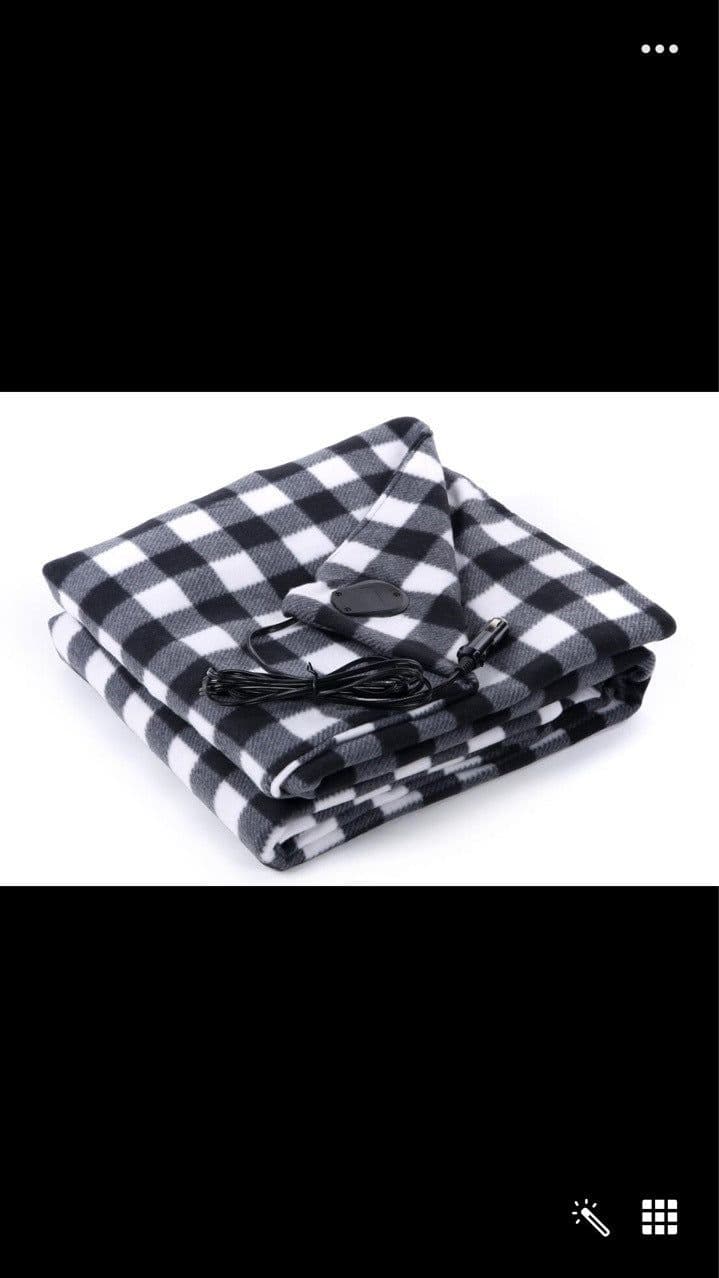 image-Car Electric Blanket 12V Heating Blanket