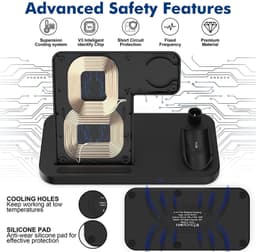 image-4-in-1 Wireless Charger W30 9V Multi-Device Charging Station