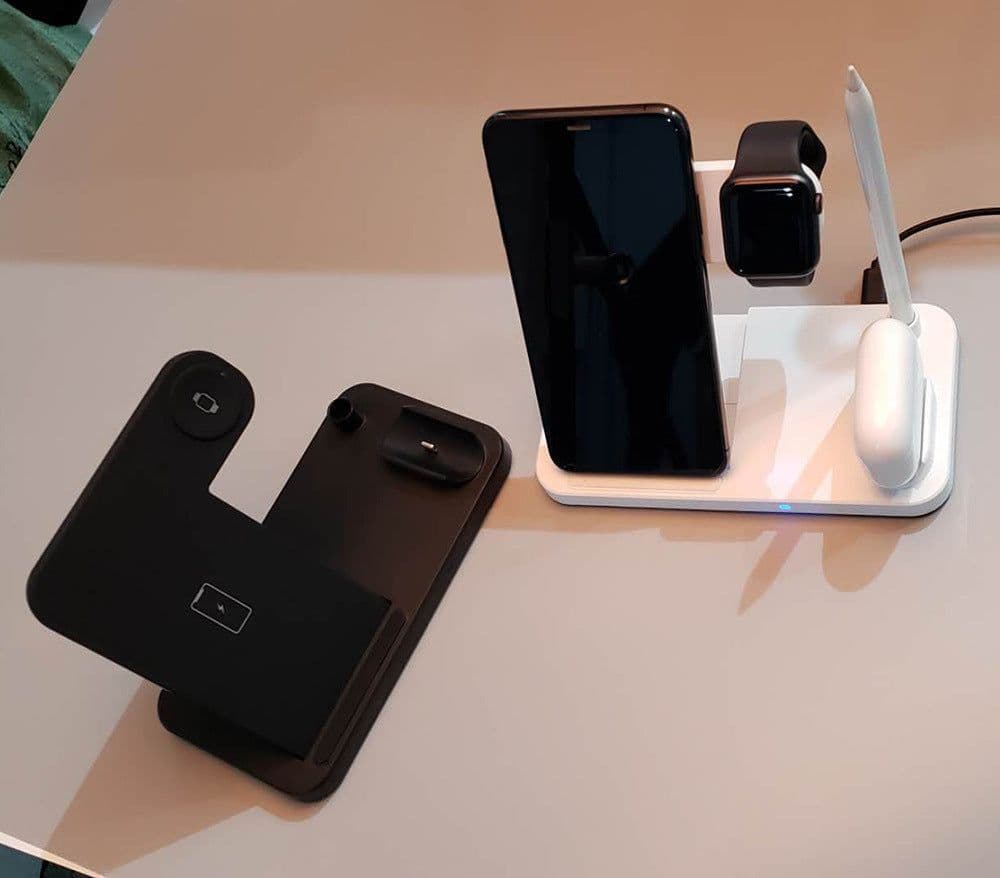 image-4-in-1 Wireless Charger W30 9V Multi-Device Charging Station