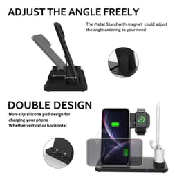 image-4-in-1 Wireless Charger W30 9V Multi-Device Charging Station