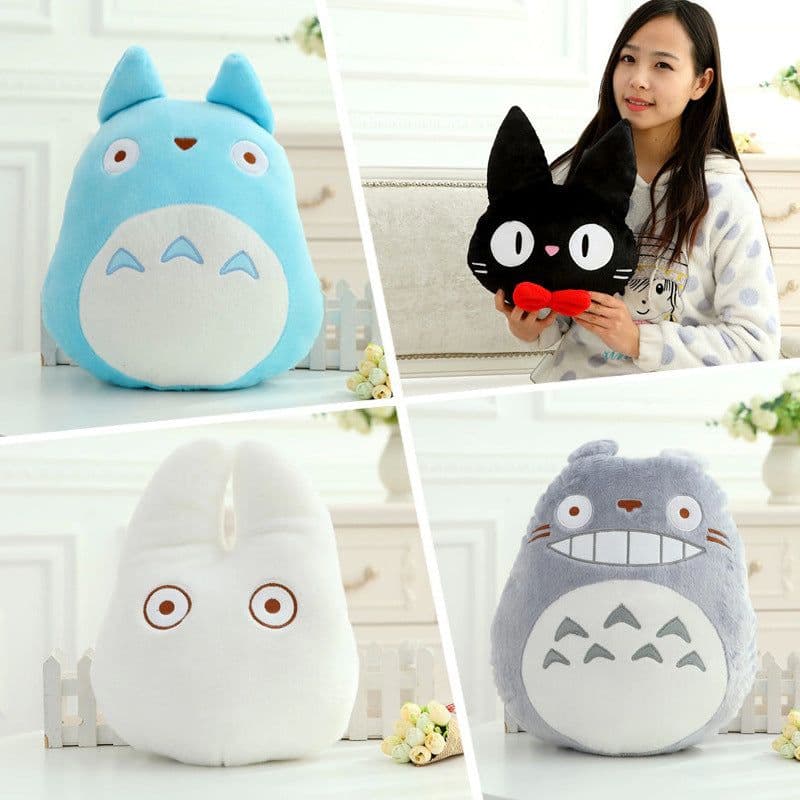 image-Cartoon Animal Plush Cushion Pillow with PP Cotton Fill