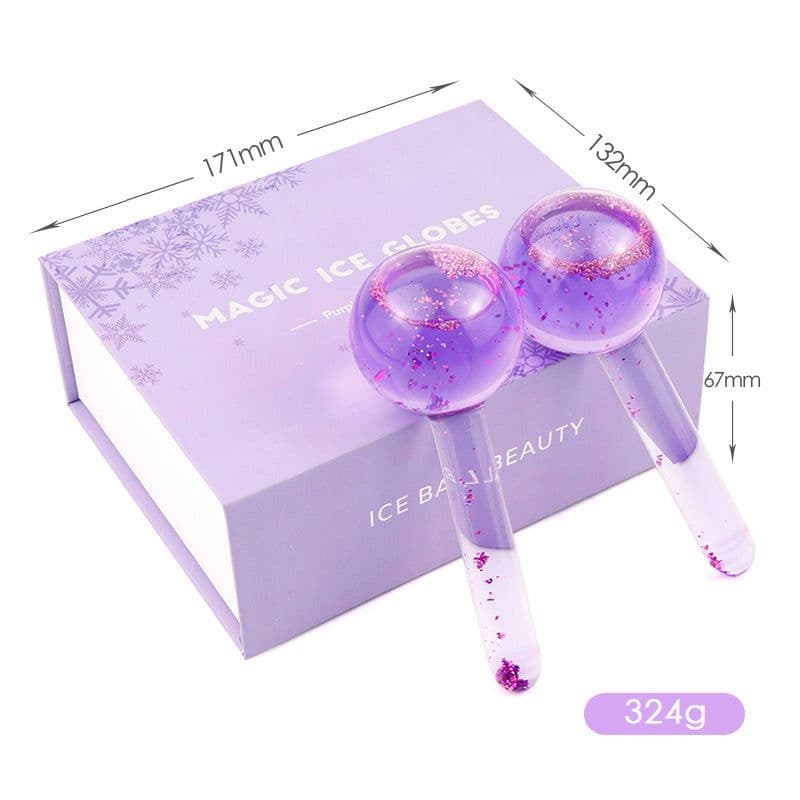 image-Amazon Beauty Ice Wave Crystal Ball Face Massage Roller Glass