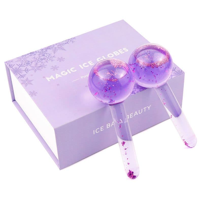 image-Amazon Beauty Ice Wave Crystal Ball Face Massage Roller Glass
