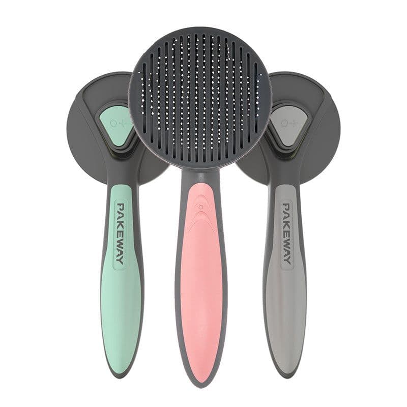 image-Pet Grooming Comb for Dogs and Cats - Flea Removal Brush