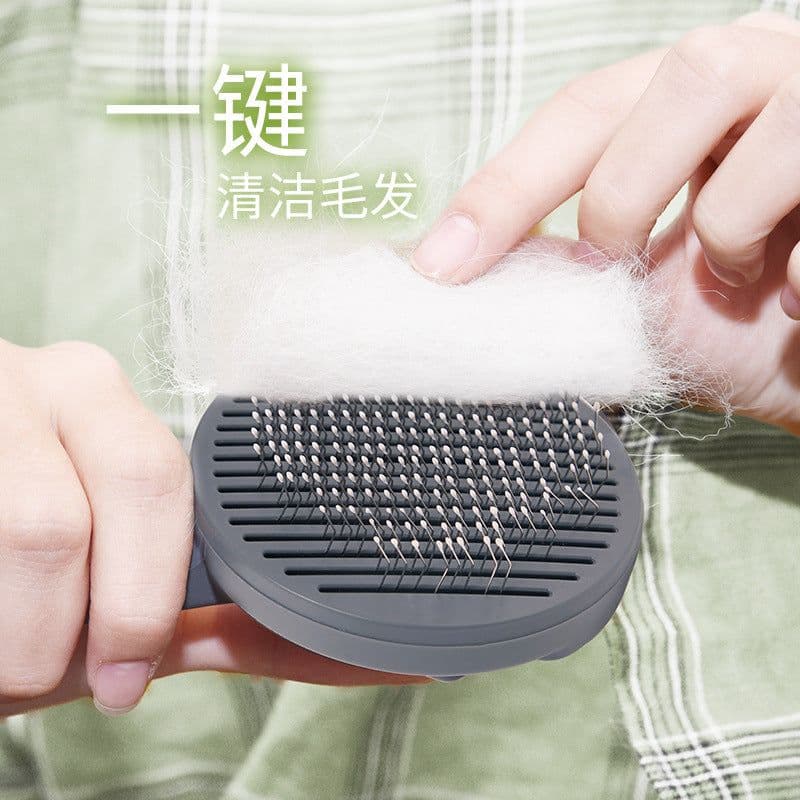 image-Pet Grooming Comb for Dogs and Cats - Flea Removal Brush