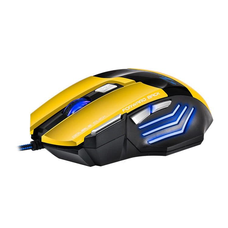 image-IMICE X7 Wired Gaming Mouse 7 Keys RGB Lighting 3200 DPI