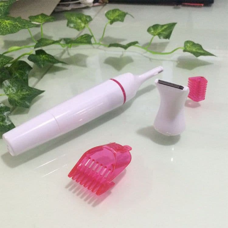 image-Electric Eyebrow Trimmer Shaver Hair Removal Multi-Function