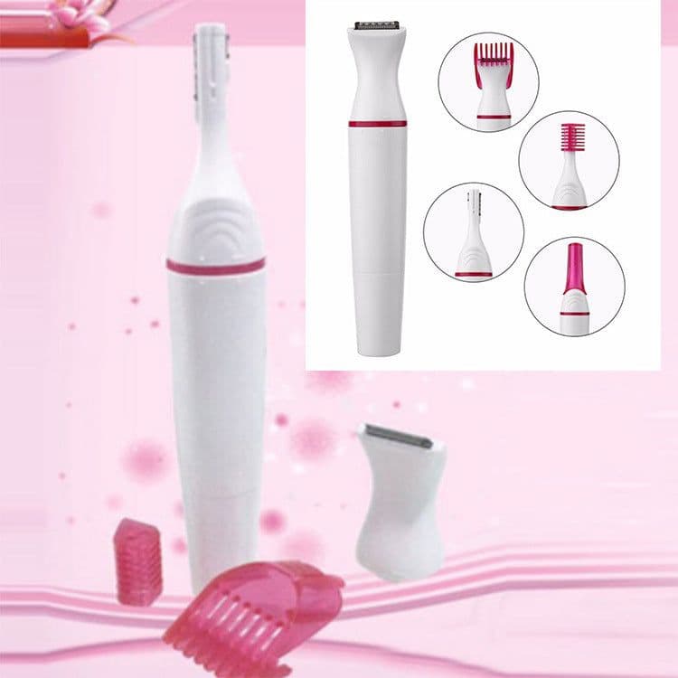 image-Electric Eyebrow Trimmer Shaver Hair Removal Multi-Function