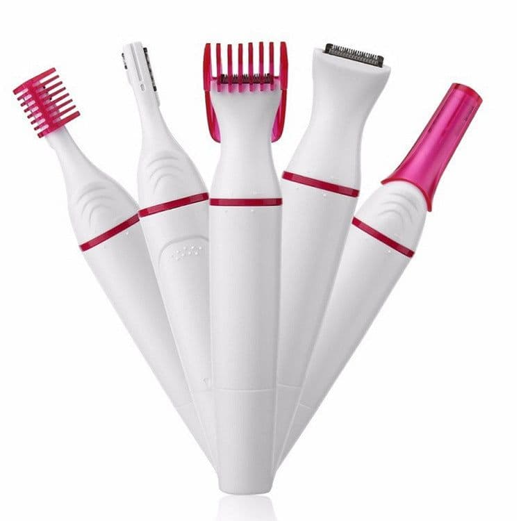 image-Electric Eyebrow Trimmer Shaver Hair Removal Multi-Function